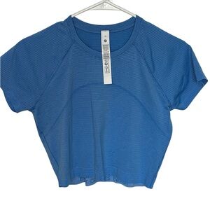 Lululemon Swiftly Tech Cropped Short-Sleeve Shirt 2.0
